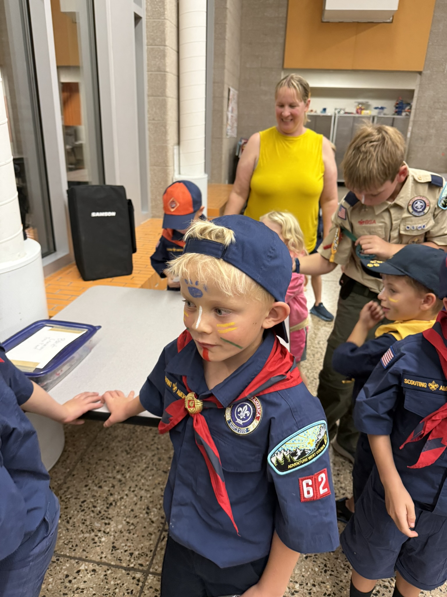 Rank advancement ceremony